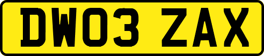 DW03ZAX