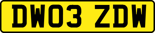 DW03ZDW
