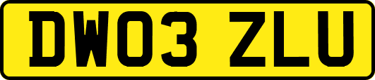 DW03ZLU