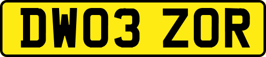 DW03ZOR