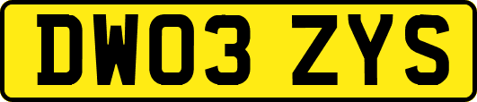 DW03ZYS