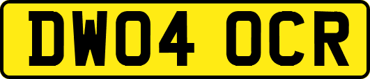 DW04OCR