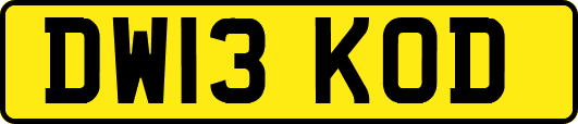 DW13KOD
