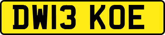 DW13KOE