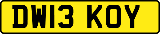 DW13KOY