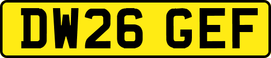 DW26GEF