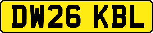 DW26KBL
