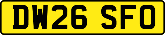 DW26SFO