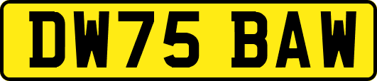 DW75BAW