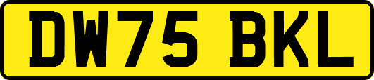 DW75BKL