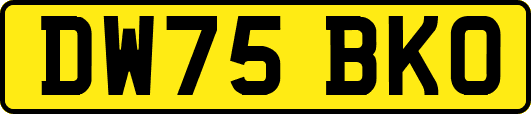 DW75BKO
