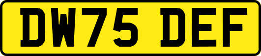 DW75DEF