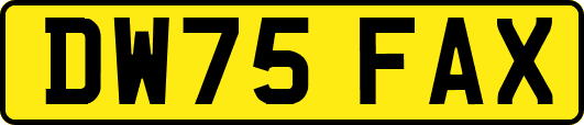 DW75FAX