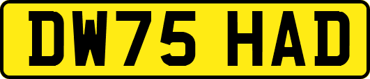 DW75HAD