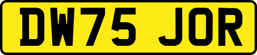 DW75JOR