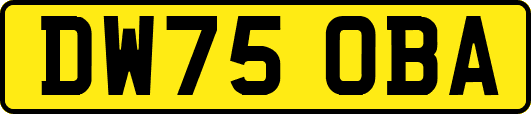 DW75OBA
