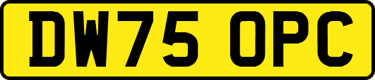 DW75OPC