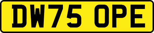 DW75OPE