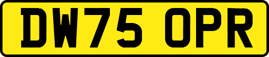 DW75OPR