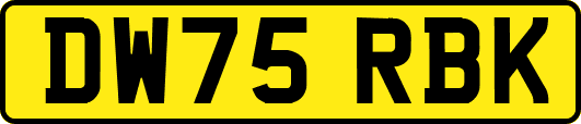 DW75RBK