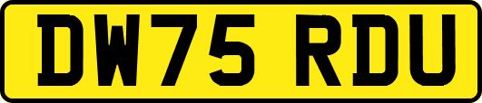 DW75RDU