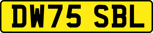 DW75SBL