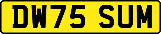 DW75SUM