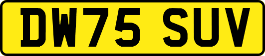 DW75SUV
