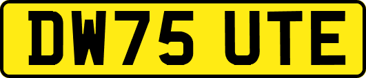 DW75UTE
