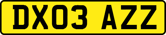 DX03AZZ
