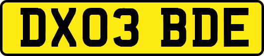 DX03BDE