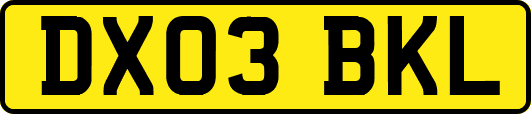 DX03BKL