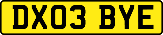 DX03BYE
