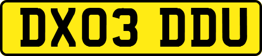 DX03DDU