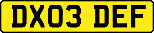 DX03DEF