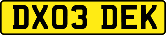 DX03DEK