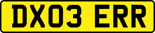 DX03ERR