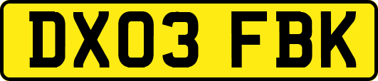 DX03FBK