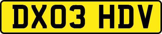 DX03HDV