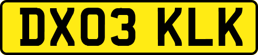 DX03KLK