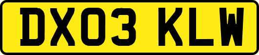 DX03KLW