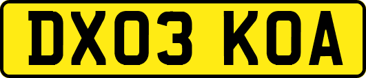 DX03KOA