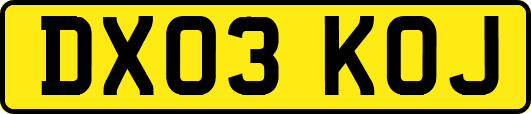 DX03KOJ