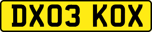 DX03KOX