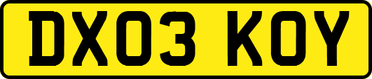 DX03KOY