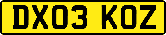 DX03KOZ