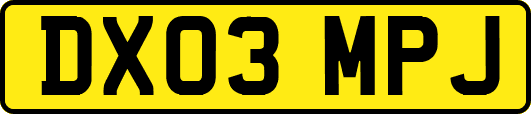 DX03MPJ