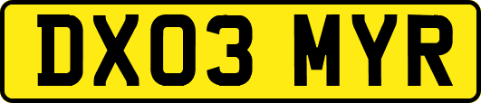 DX03MYR