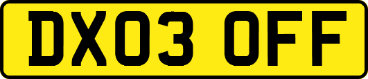 DX03OFF