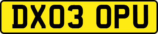 DX03OPU